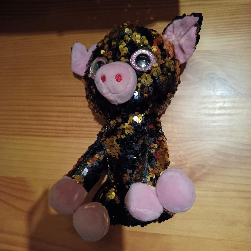 Glitter knuffel big, Ophalen of Verzenden, Zo goed als nieuw