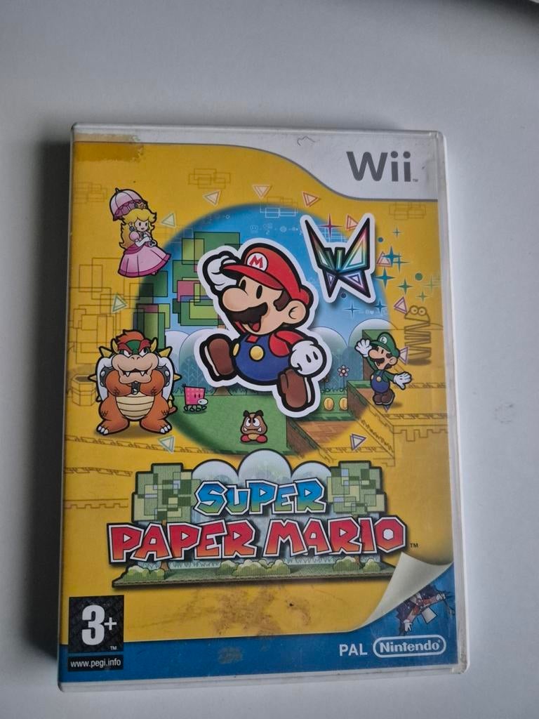 Super paper mario Nintendo wii, Ophalen of Verzenden, Zo goed als nieuw
