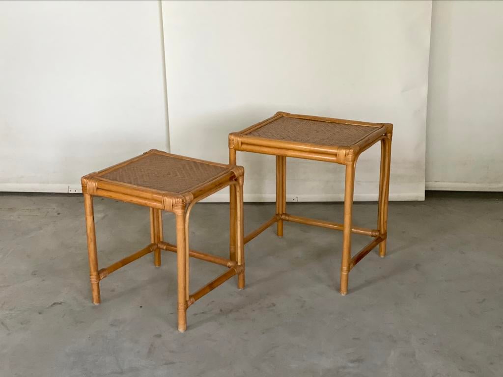 Bijzettafels | Rotan, Antiek en Kunst, Antiek | Meubels | Tafels, Ophalen