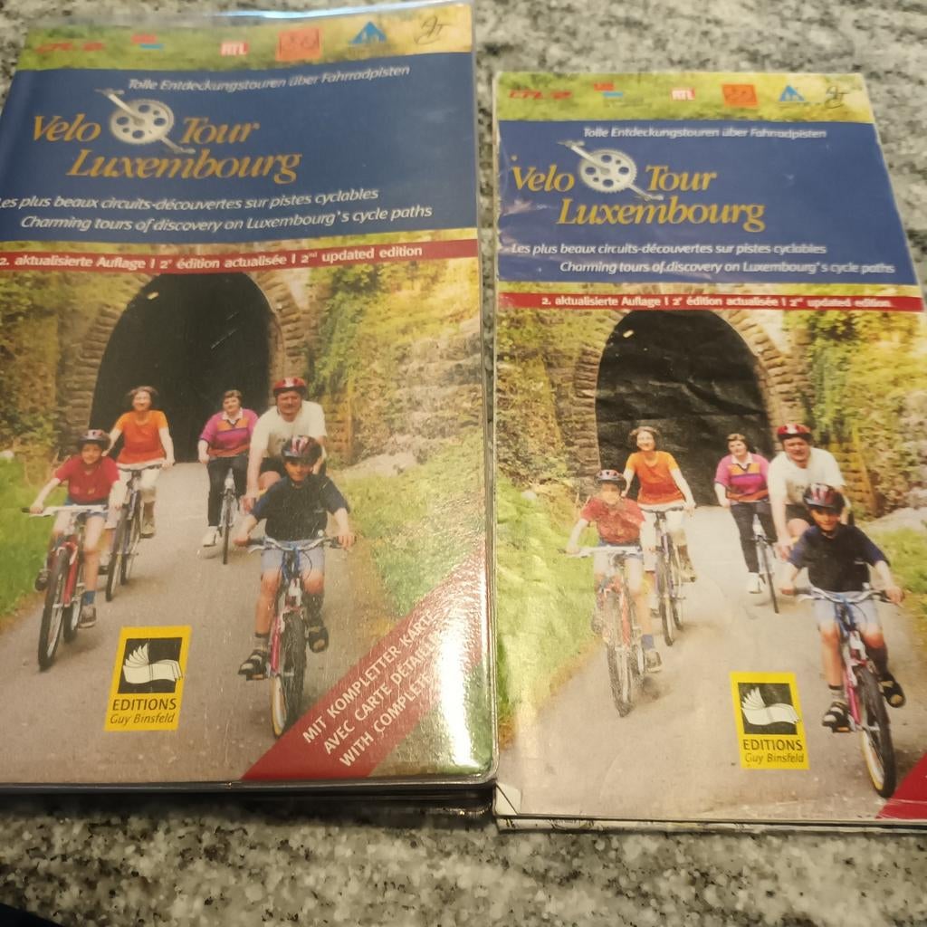 Velo tour luxembourg (boek en kaart), Ophalen