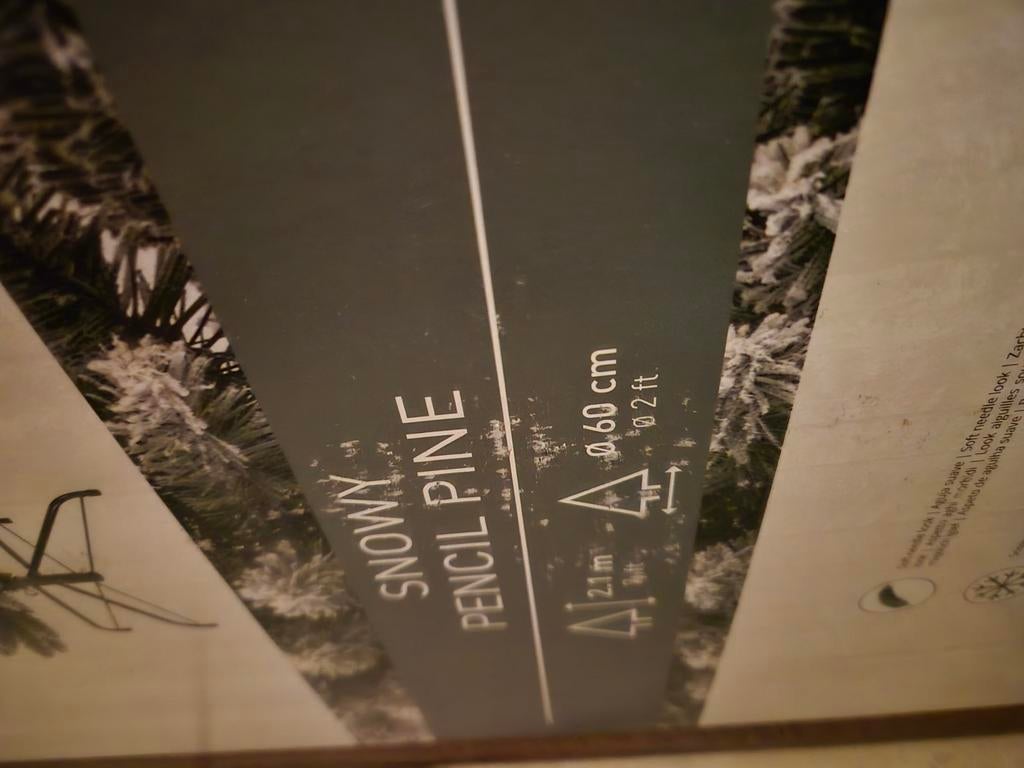 2x witte kerstboom smal, Diversen, Kerst, Ophalen