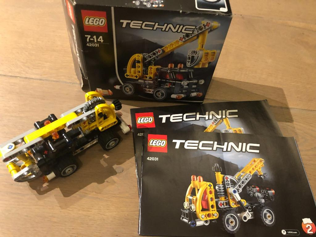 LEGO Technic Hoogwerker - 42031, Ophalen, Zo goed als nieuw, Complete set, Lego