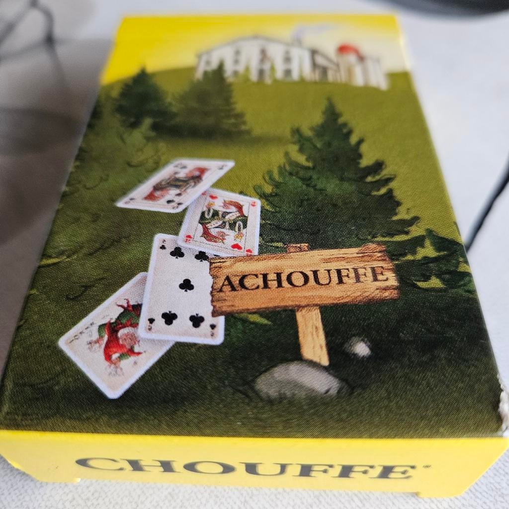 La Chouffe kaartspel NIEUW
Dit is een Chouffe ka, Verzamelen, Ophalen of Verzenden, Speelkaart(en)