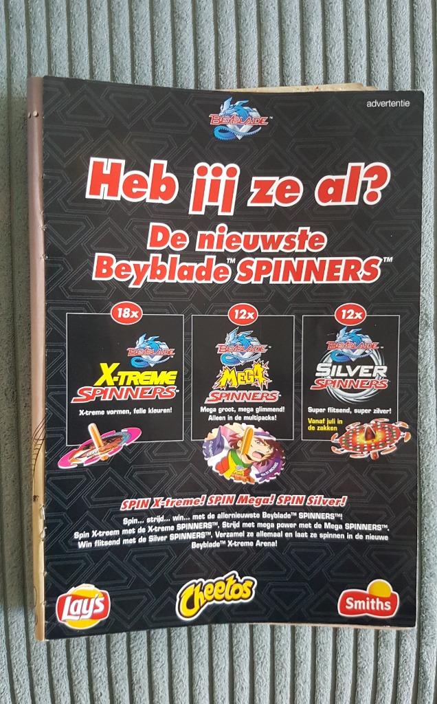 Spinners Beyblade folder 31 t/m 72, verzamel item, Smiths, Verzenden, Spiek, Overige typen
