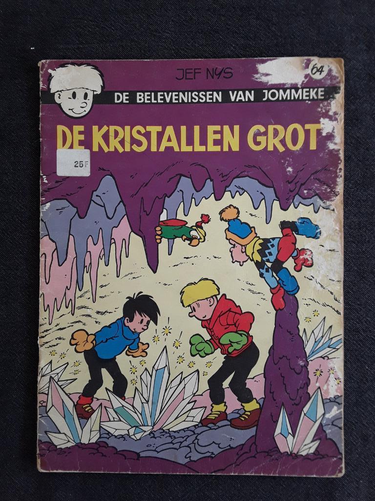 Jommeke: de kristallen grot, Une BD, Enlèvement ou Envoi, Utilisé, Jef Nys