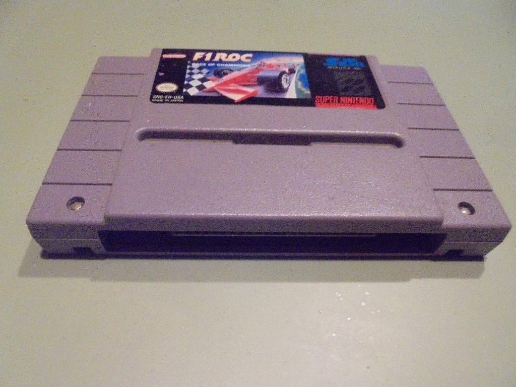 Super Nintendo F1 Roc (Amerikaans), Games en Spelcomputers, Games | Nintendo Super NES, Ophalen of Verzenden, Gebruikt, Racen en Vliegen