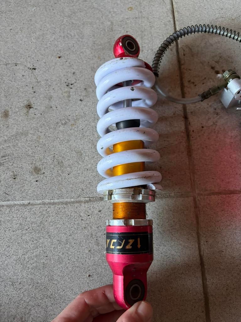 pitbike veer, Motoren, Ophalen