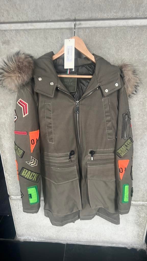 Modieuze herenjas kaki M, Kleding | Heren, Maat 48/50 (M), Wild arctic, Nieuw, Ophalen of Verzenden
