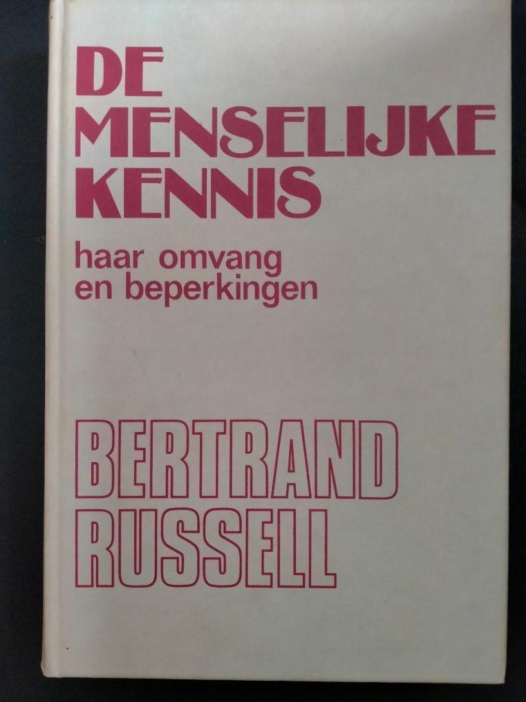 De menselijke kennis, haar omvang en beperkingen, Livres, Philosophie, Utilisé, Logique ou Philosophie des sciences, Enlèvement ou Envoi