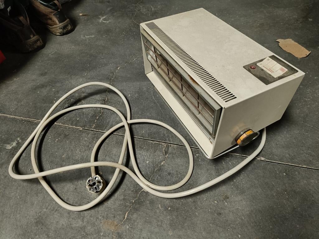 Vintage elektrisch vuurtje Philips, Enlèvement