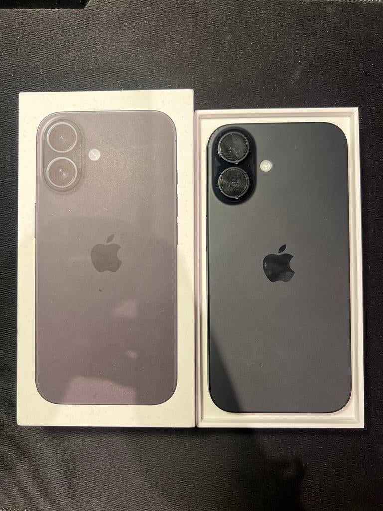 Iphone 16 Zwart 128GB, Télécoms, Téléphonie mobile | Apple iPhone, 94 %, 128 GB, Enlèvement ou Envoi, IPhone 16