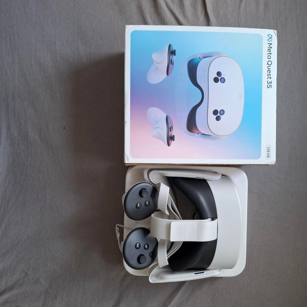 Meta Quest 3S (128GB) – Like New, Recently Purchased, Computers en Software, Headsets, Ophalen