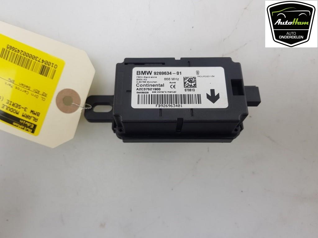 MODULE D ALARME BMW 3 serie (F30) (01-2011/10-2018), Utilisé, BMW
