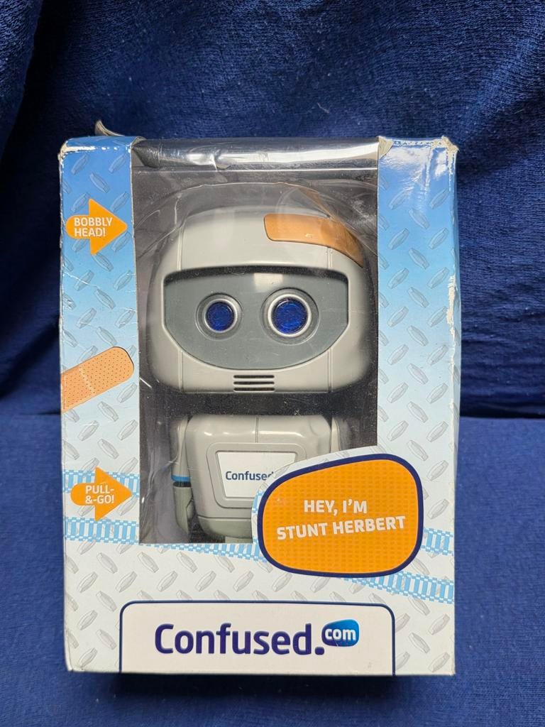Stunt Herbert Reclamerobot. In de originele verpakking, Ophalen of Verzenden