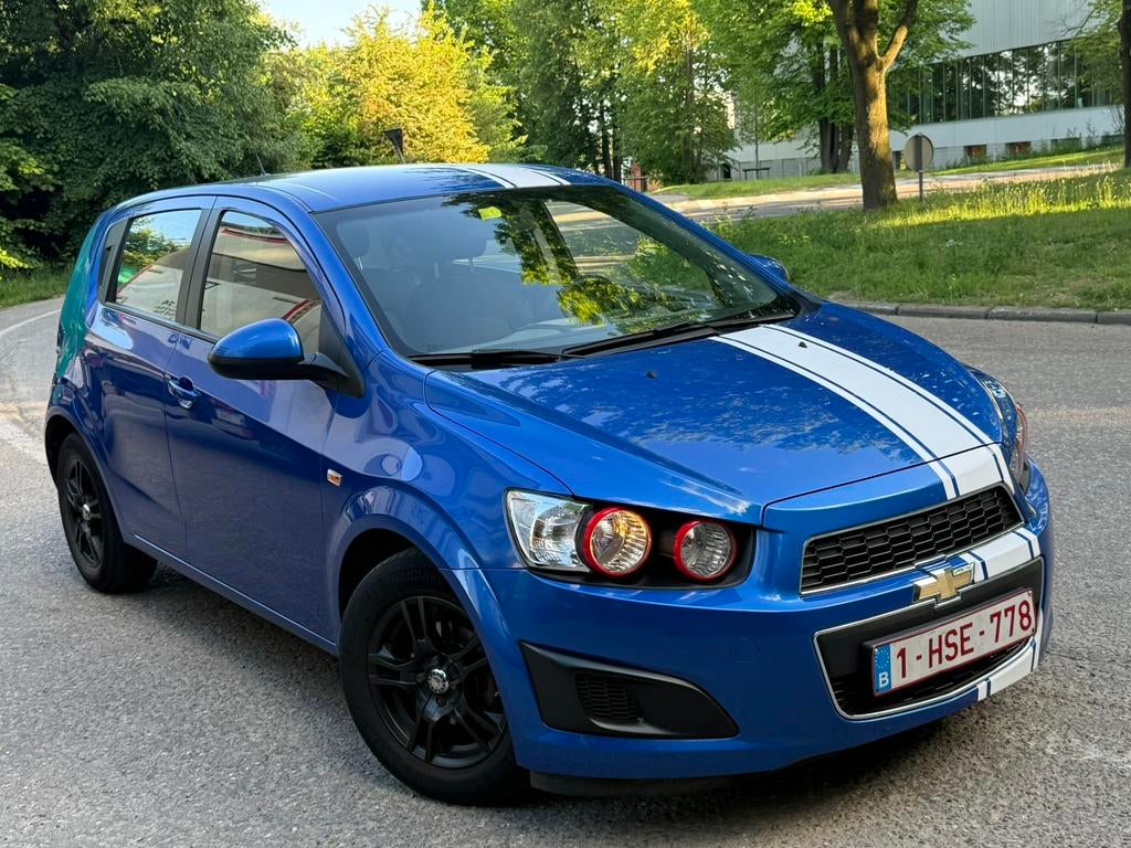 Chevrolet Aveo 1.2i Essence Euro5 8/2012 5 Portes Clim Jante, Euro 5, Achat, Entreprise, 5 portes