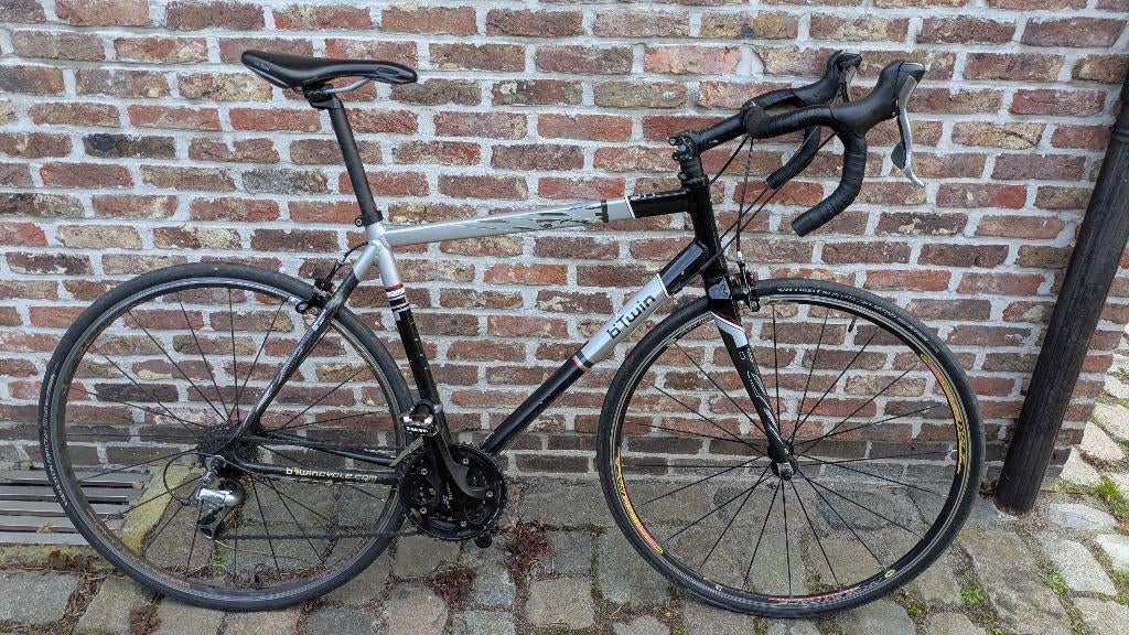 Koersfiets Decathlon Carbon HC, Fietsen en Brommers, Fietsen | Racefietsen, 28 inch, Gebruikt, Carbon, Heren