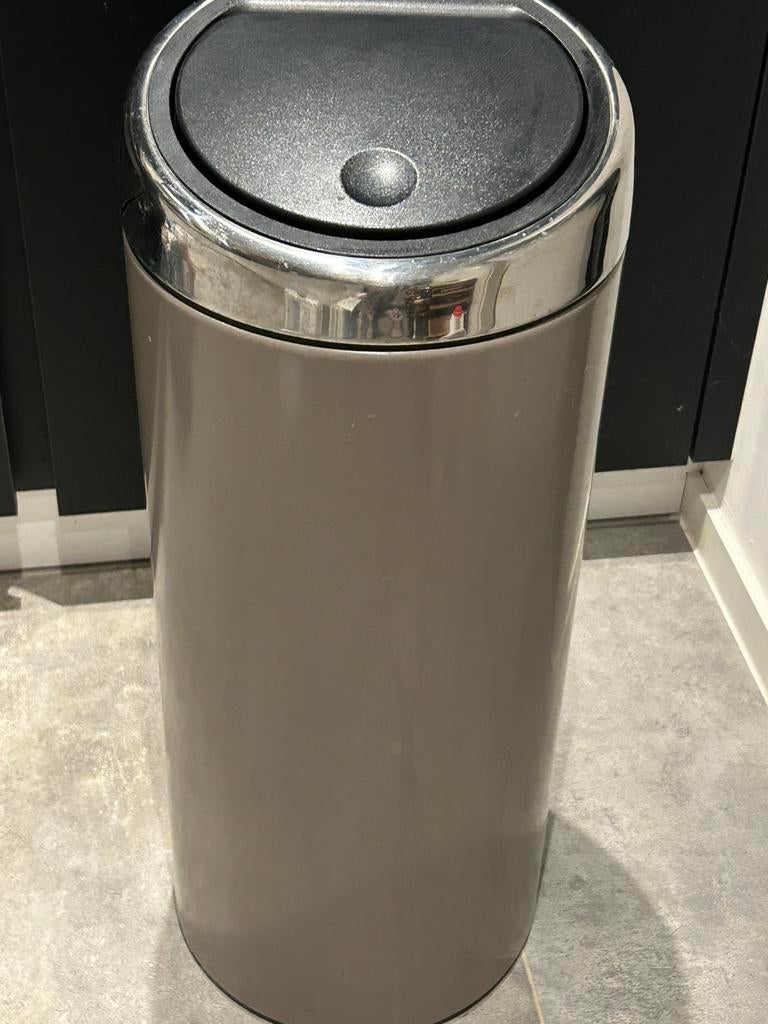 Poubelle Brabantia Touch bin 30 l, Enlèvement, Comme neuf