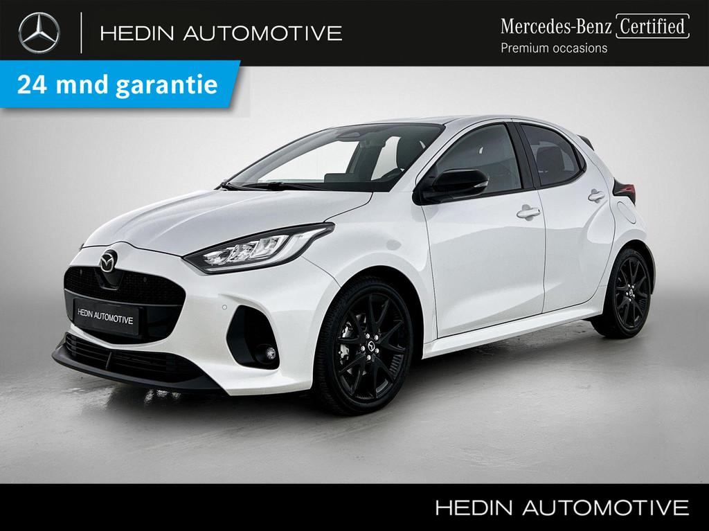 Mazda 2 1.5 Hybrid 85kW Homura, Auto's, Mazda, Gebruikt, Zwart, https://public.car-pass.be/vhr/517dd42f-22bb-487a-b400-aae7baf37e5c