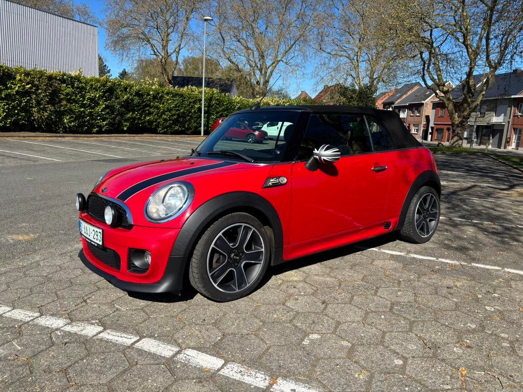 Exclusieve Mini Cooper Cabrio met John Cooper workers pakket, Auto's, Mini, Voorwielaandrijving, 4 zetels, 4 cilinders, Cabriolet
