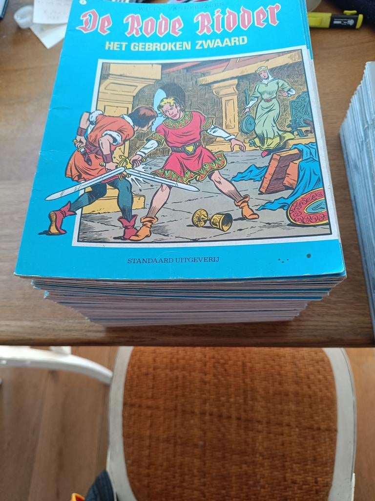 De rode ridder, Ophalen of Verzenden