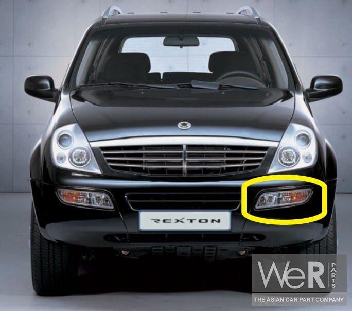 Richtingaanwijzerlamp Mistlamp links voor SsangYong Rexton 2, KGM Europe GmbH, Ophalen of Verzenden, Info@smotor.com, Ssangyong