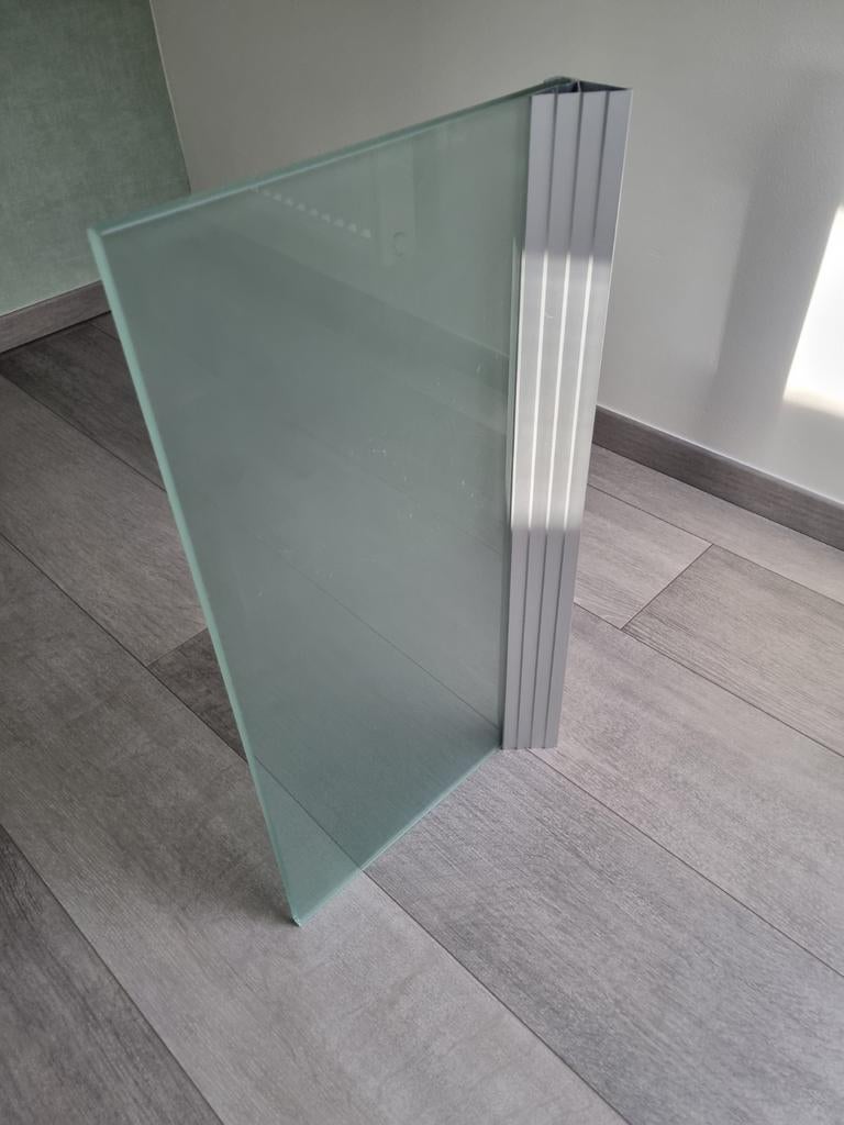 Etagere in glas, Huis en Inrichting, Woonaccessoires | Etagères, Ophalen