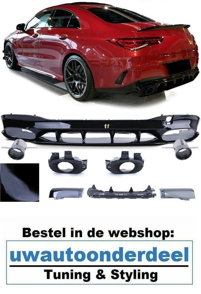Diffuser Geschikt Voor Mercedes CLA C118 AMG Look Uitlaat En, Verzenden