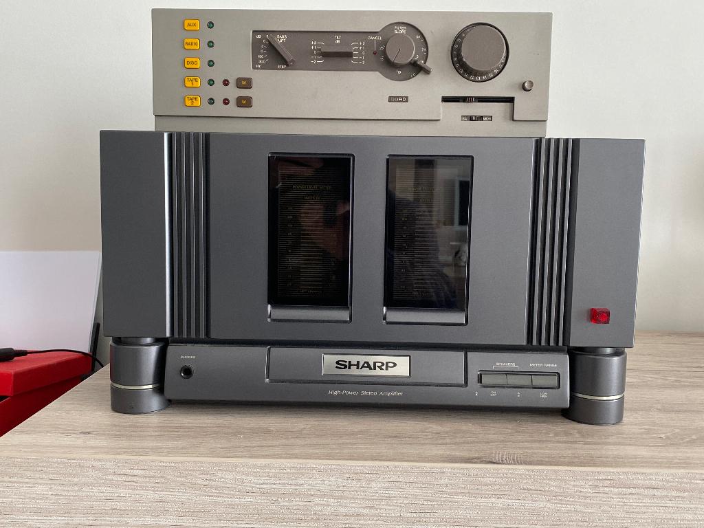 Zware Eindversterker met voorversterker, Autres marques, Enlèvement ou Envoi, Comme neuf, Stéréo