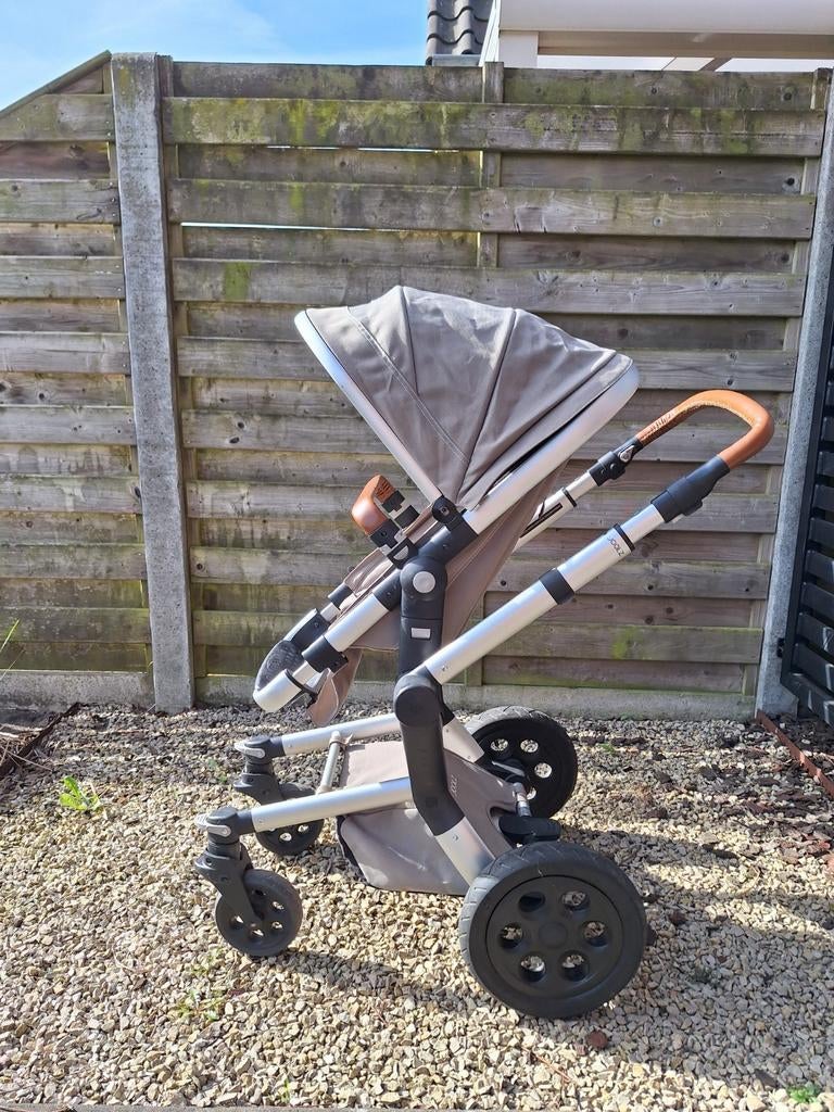 Kinderwagen Joolz Day Elephant Grey met veel accessoires., Gebruikt, Verstelbare duwstang, Combiwagen, Ophalen