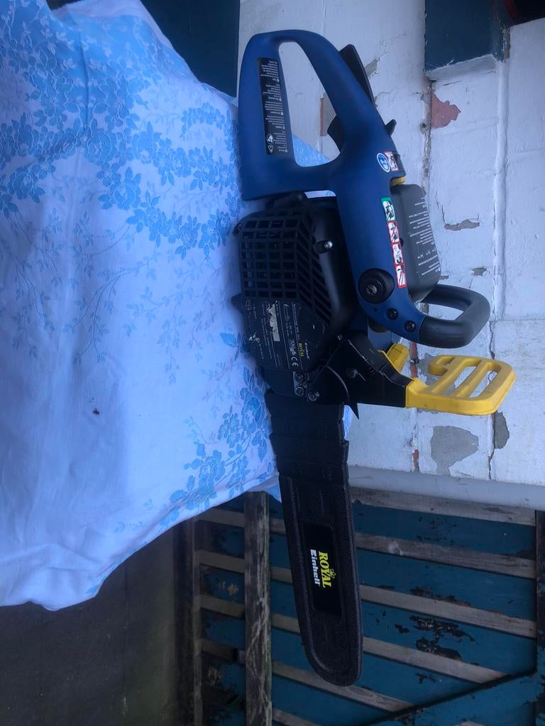 kettingzaag benzine, Ophalen, Zo goed als nieuw