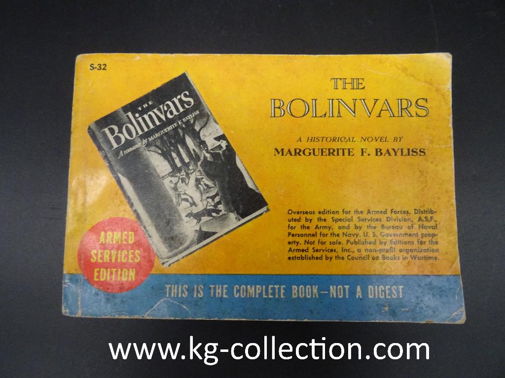 Amerikaanse pocket novel The Bolnivars ww2, Ophalen of Verzenden, Overige soorten, Boek of Tijdschrift