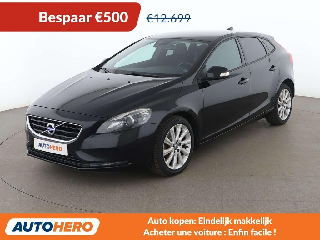 Volvo V40 1.6 T2 Kinetic (bj 2014), Auto's, Volvo, Voorwielaandrijving, Stof, Gebruikt, Zwart