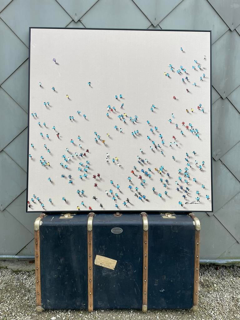 Muurdecoratie in uitstekende staat! Schilderij, Maison & Meubles, Enlèvement, Comme neuf