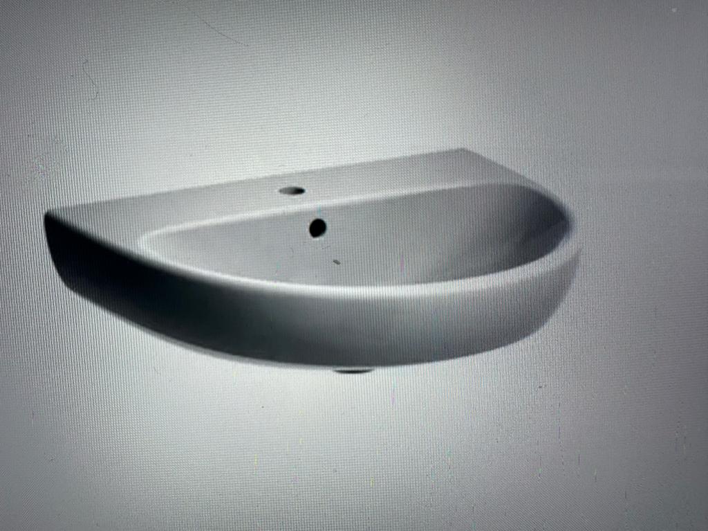 Lavabo Renova avec trou pour robinetterie neuf, Bricolage & Construction, Enlèvement, Neuf, Lavabo