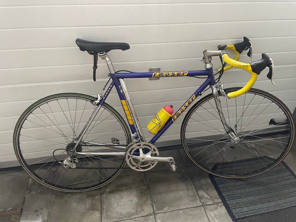 Vintage racefiets Moser ~ campagnolo, Enlèvement, Comme neuf, Acier