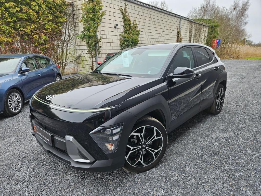 Hyundai Kona 1.0 Automaat Apple CarPlay 12 Maanden Garantie, USB, Stof, Zwart, 5 zetels