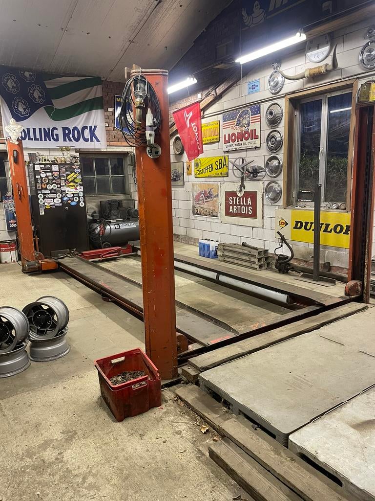 4 palen brug, Auto diversen, Ophalen