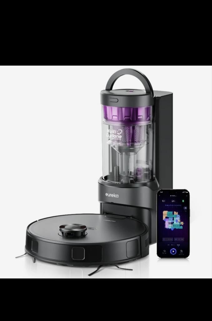 Eureka E20 Plus Robotstofzuiger met Zelfleegstation, Elektronische apparatuur, Stofzuigers, Nieuw, Stofzuiger, Ophalen of Verzenden