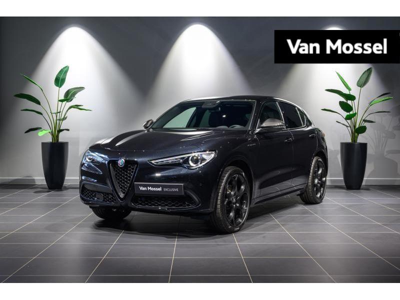 Alfa Romeo Stelvio Estrema (automatique), Autos, 197 g/km, Achat, Entreprise, Noir