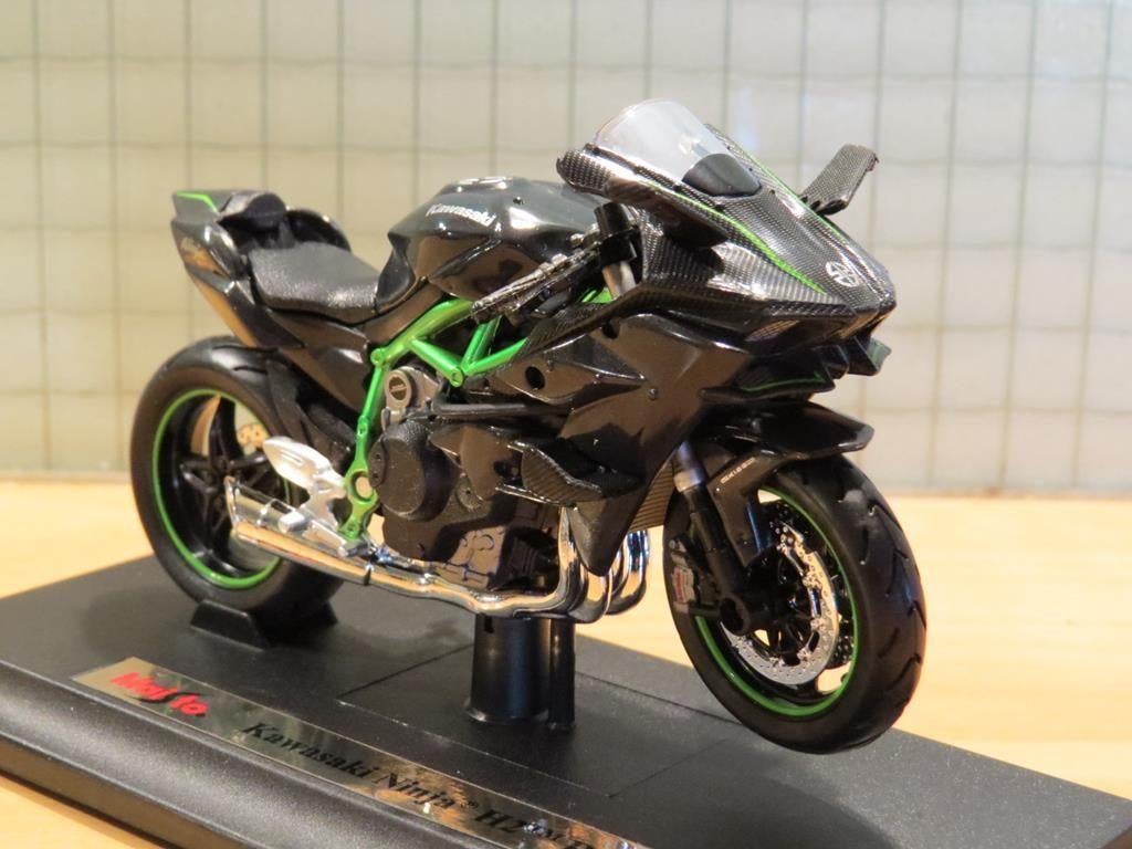 Kawasaki Ninja H2R 1:18 Maisto, Enlèvement ou Envoi, Neuf, Moteur, Maisto