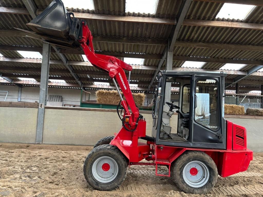 Kniklader Weidemann 2004 volledig gereviseerd, Zakelijke goederen, Machines en Bouw | Kranen en Graafmachines, Wiellader of Shovel