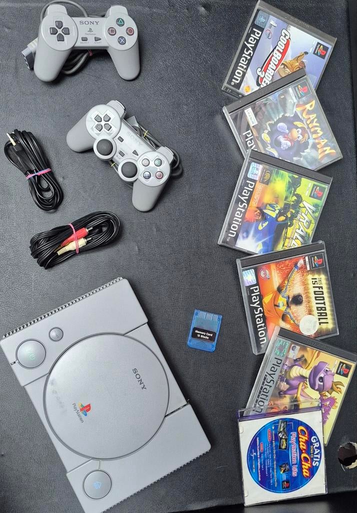 Playstation 1  + jeux 80€, Consoles de jeu & Jeux vidéo, Enlèvement ou Envoi