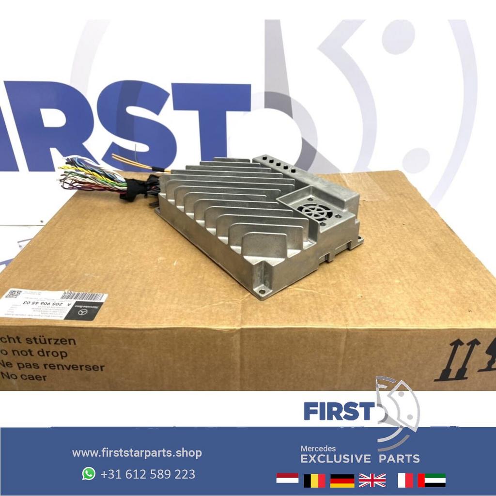 A1669006710 HARMAN BECKER VERSTERKER origineel Mercedes ML W, Auto diversen, Autoradio's, Ophalen of Verzenden, -, -, -