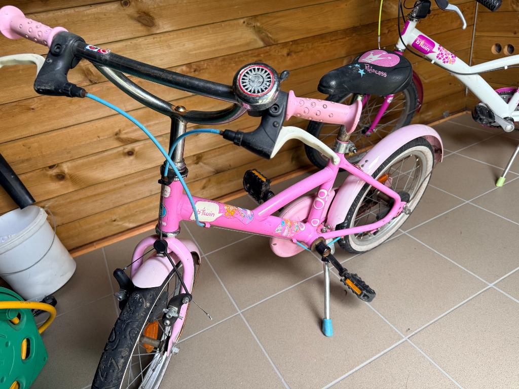 Kinderfiets roze  16 inch, Enlèvement, Utilisé, 16 à 20 pouces