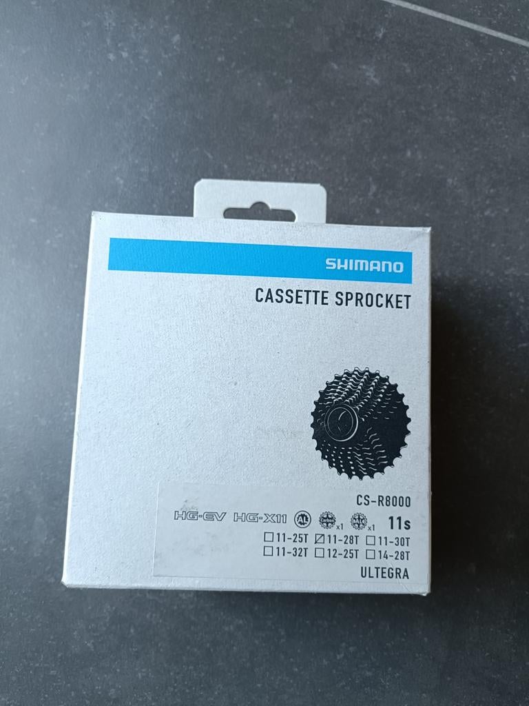 Cassette R8000 ultegra 11speed  11-28, Enlèvement