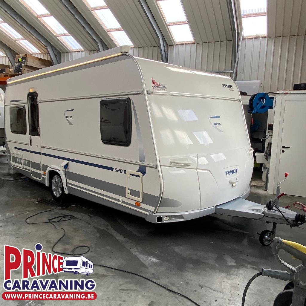 Fendt Topas 520 TFB 2009 - Prince Caravaning, Caravanes & Camping, Entreprise, Fendt, 7 à 8 mètres, 1250 - 1500 kg