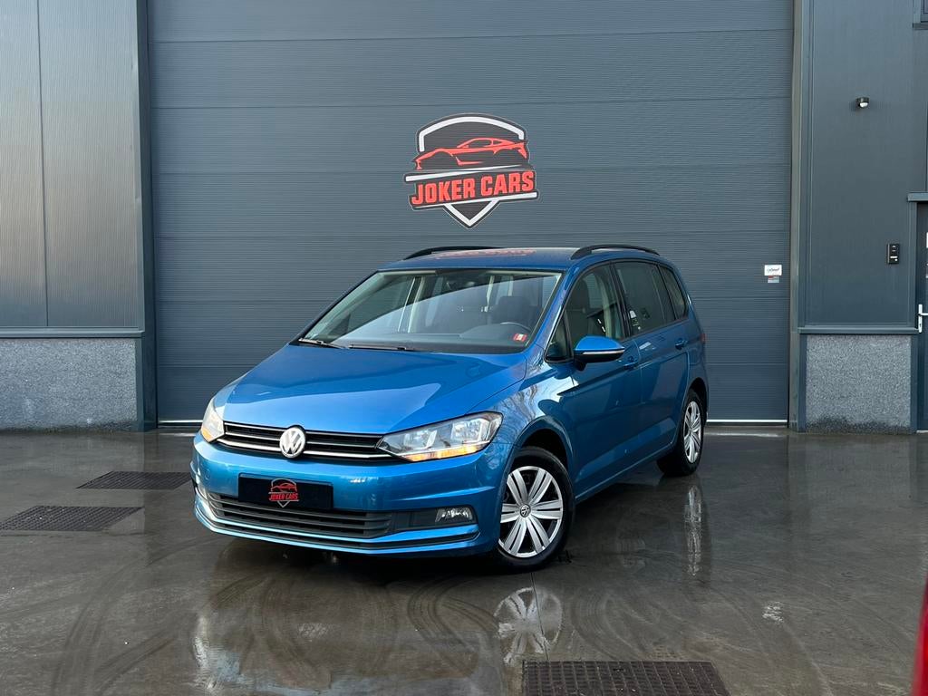Volkswagen Touran 1.4 TSI 7Plaats Automaat Navi Cruise Trekh, Auto's, Automaat, Monovolume, 4 cilinders, Blauw