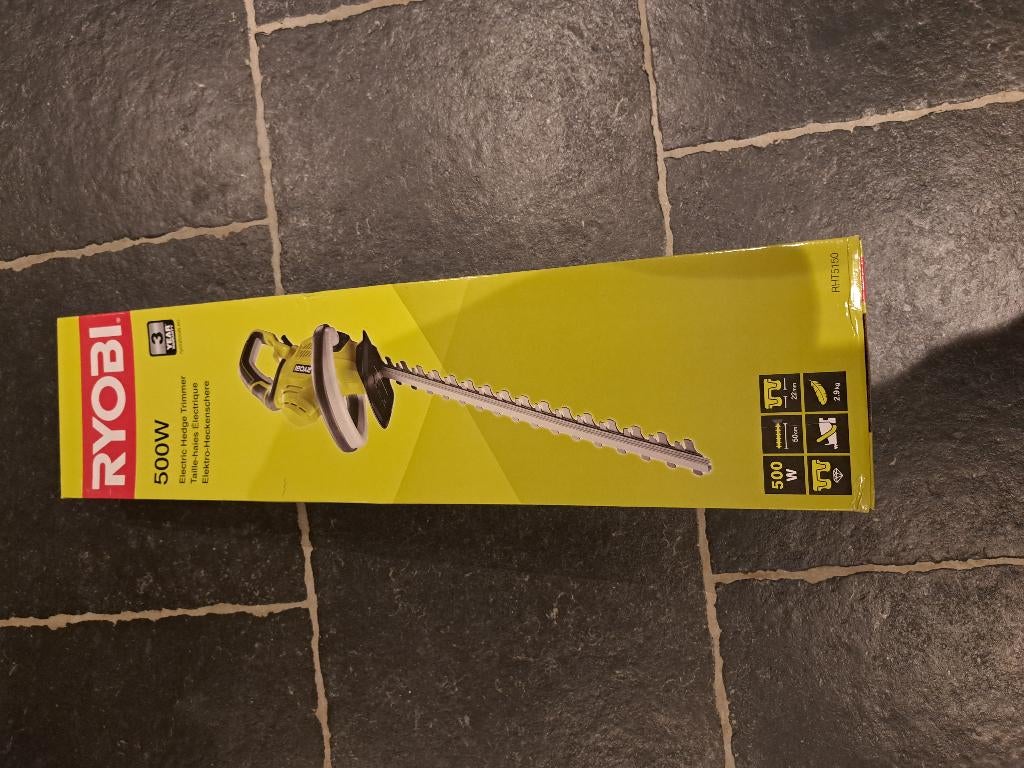 Nieuwe elektrische heggenschaar te koop, Tuin en Terras, Ophalen, Nieuw, Elektrisch, Ryobi