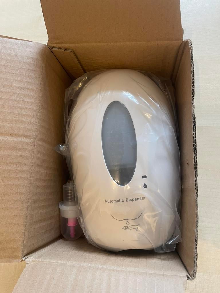 Automatische zeepdispenser, Huis en Inrichting, Badkamer | Badtextiel en Accessoires, Ophalen, Zo goed als nieuw