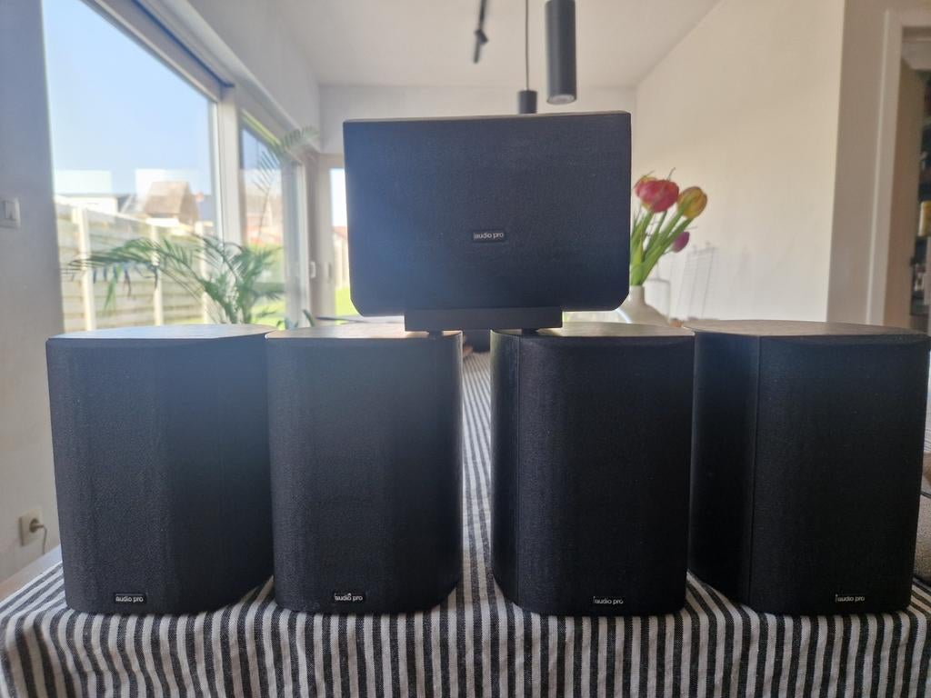 Audio Pro Avantek 5 speakerset (Zweedse premium Audio), Audio, Tv en Foto, Luidsprekerboxen, Ophalen of Verzenden